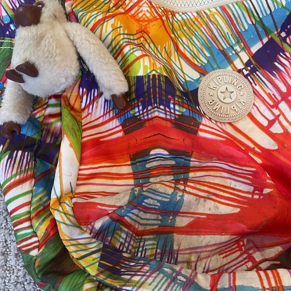 Colorful Kipling Backpack - Picture 2 of 5